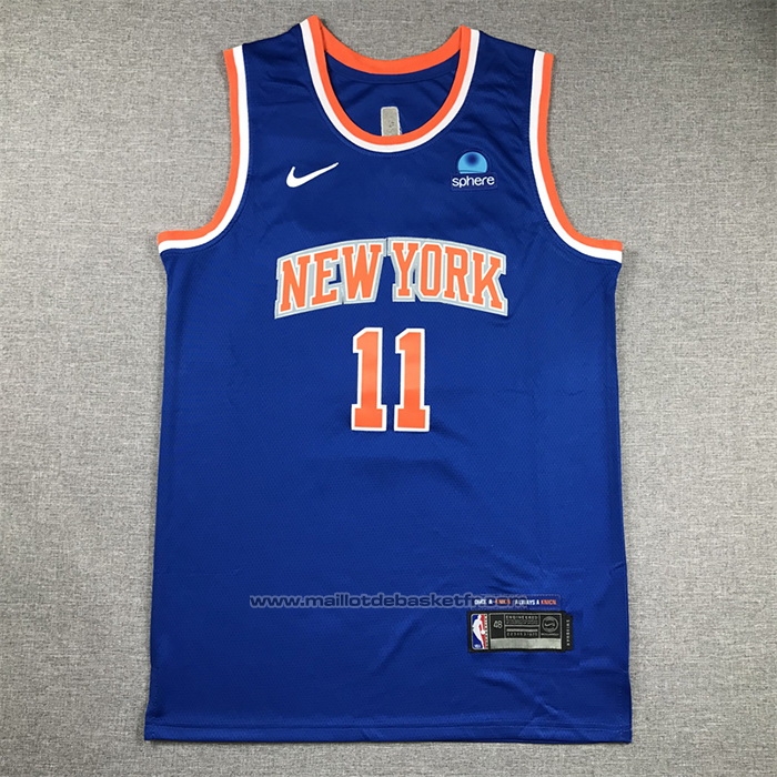 Maillot New York Knicks Jalen Brunson #11 Icon 2022-23 Bleu